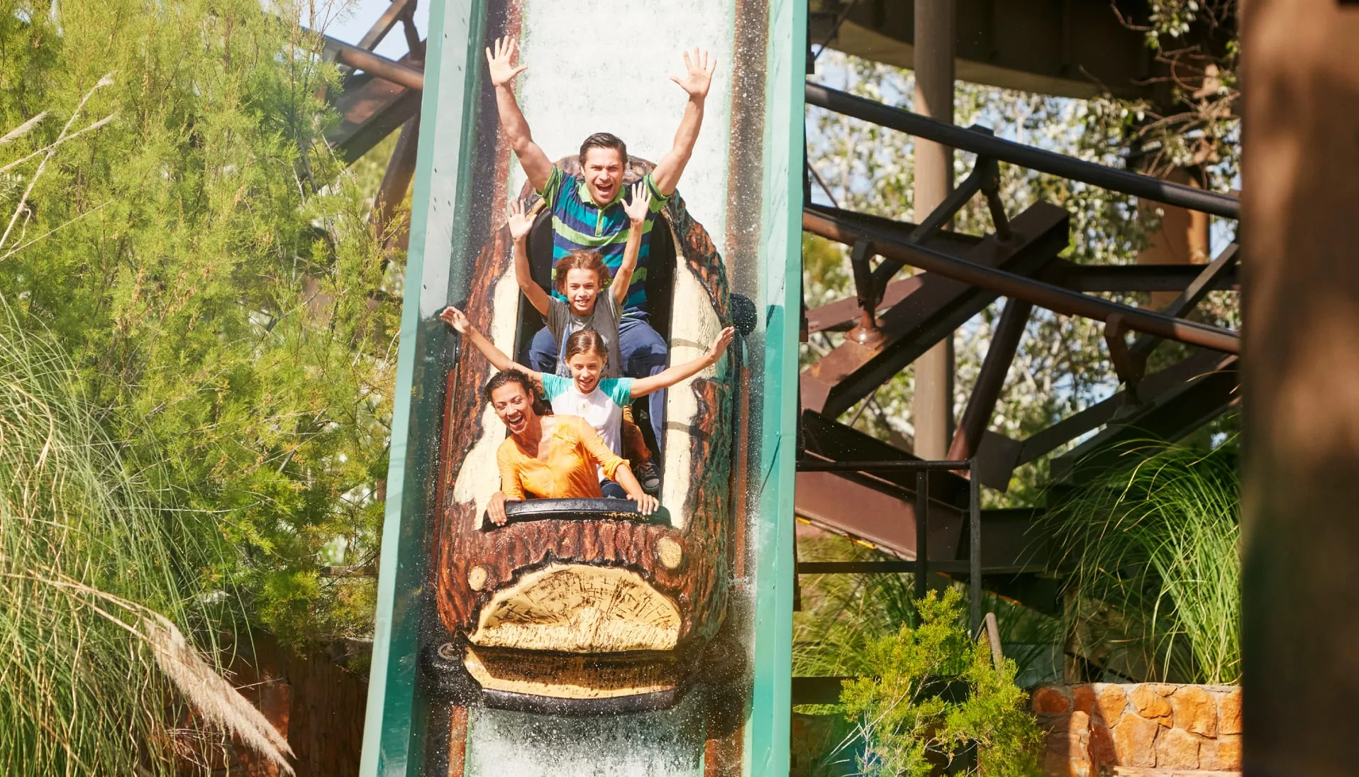 Silver River Flume, PortAventura