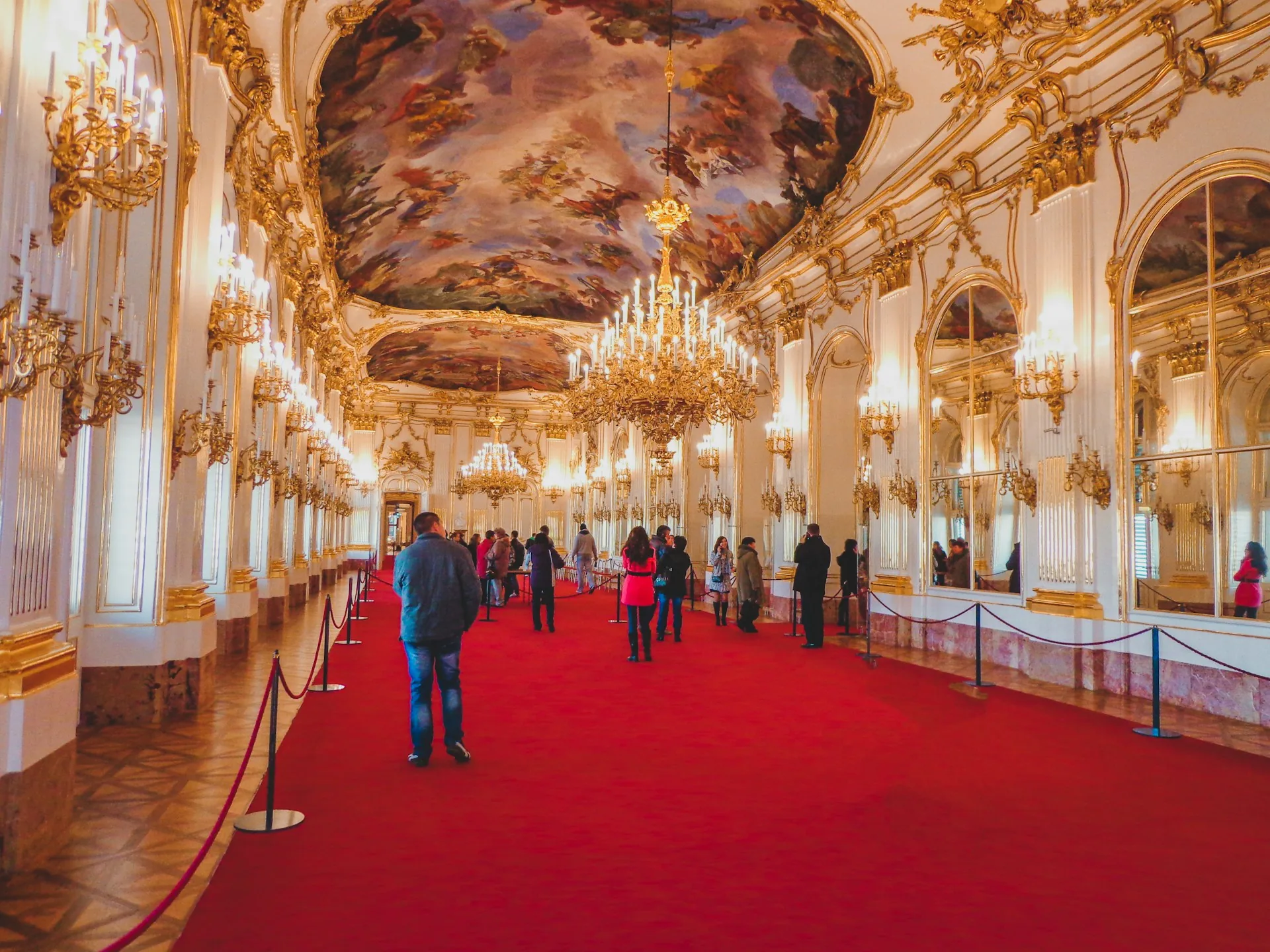 Interior del Palau de Schönbrunn